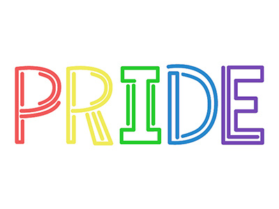 Pride WIP custom type happy pride june just for fun lgbt lgbtq nyc pride pride pride month typography