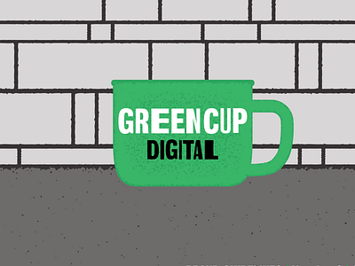 GreenCup Digital Illustration