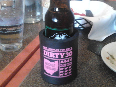 Dirty 30 Beer Coozie