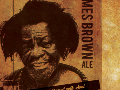 James Brown Ale beer brown homebrew james brown ale packaging