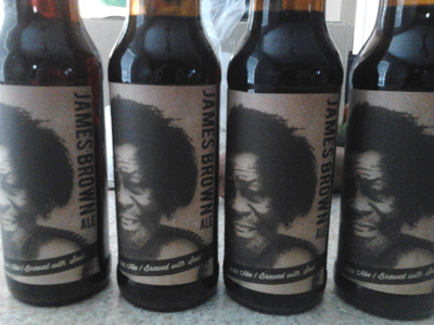 James Brown Ale Mockups beer brown homebrew james brown ale packaging