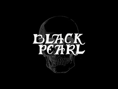 Black Pearl Imperial Rum Porter beer beer type craft beer hand lettering maui brewing company porter skull