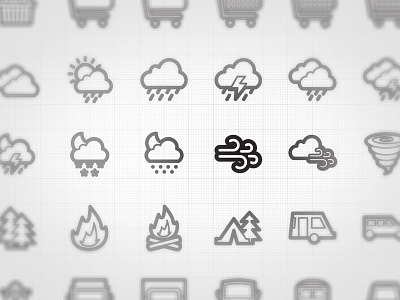 I have wind.......but is it any good? icons line vector weather wind wip