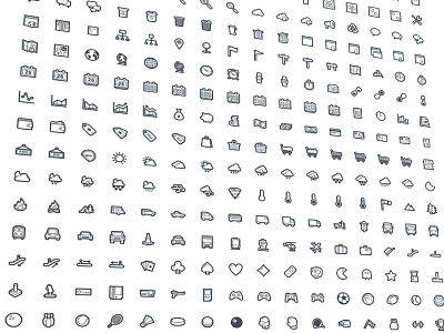 656 icons icons lines vector