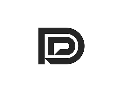 D Logo branding icon lettermark logo mark minimal monogram symbol typography