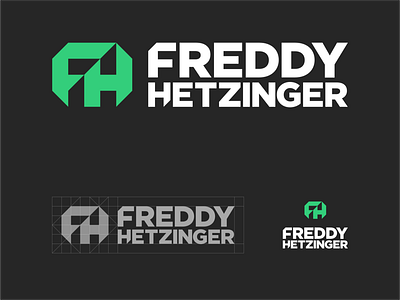 Freddy Hetzinger branding dj icon lettermark logo logomark mark minimal monogram music producer stuttgart symbol techno typography