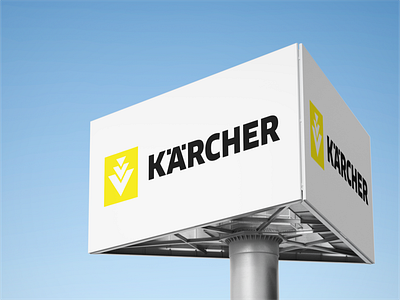 Kärcher redesign concept behance branding concept icon kärcher logo logoevolution logomark mark minimal redesign symbol