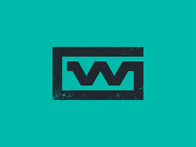GW branding gw investment lettermark logo mark minimal monogram real estate typography