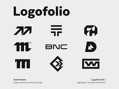 Logofolio 01 behance behance project branding golden ratio icon lettermark logo logo collection logo inspiration logofolio mark minimal monogram symbol typography