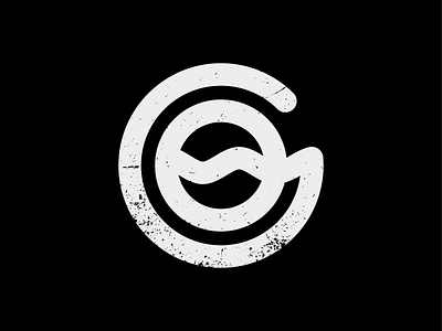 G + O + 🌊⁣ branding circular circulareconomy golden ratio icon lettermark logo mark minimal monogram sustainability symbol typography water wave