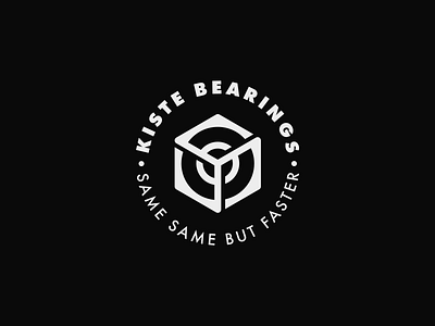 Kiste Bearings - Badge badge bearings box components logo minimal rollerskates skate skateboard skateshop streetboard stuttgart symbol