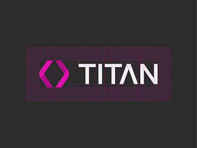 TITAN - Logo Construction branding construction icon logo logo grid logomark logotype mark minimal no code saas salesforce symbol titan typography