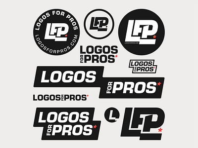 LFP - Brand Bundle athletes bike biking branding bundle downhill lettermark lfp logo design logoset logosforpros minimal monogram mtb sports symbol typography