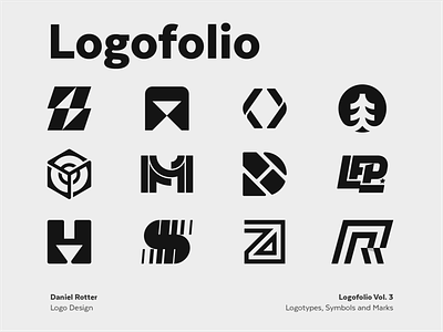 Logofolio Vol.3 abstract bike branding components logo design logofolio logomark logos logotype manufacturer minimal monogram sports sportswear symbol technology typography