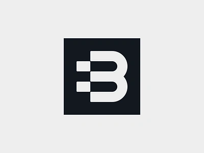 B - build b branding build building connect construction integrate logo mark minimal monogram service symbol typography