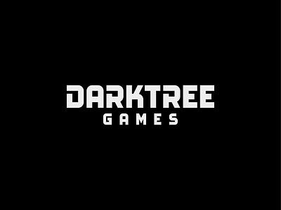 Dark Tree Games - Logotype branding crypto darktree design develop games gaming logotype minimal nft production typography we3