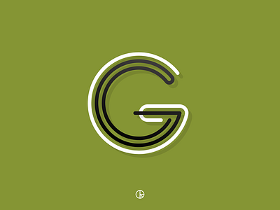G 36daysoftype g golden ratio letter lines shape typo vector