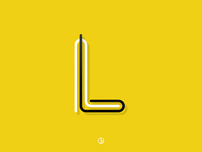 ... L ... 36daysoftype affinity designer alphabet glyph golden ratio grid illustration l letter lines love minimal peace shape typo typography vector