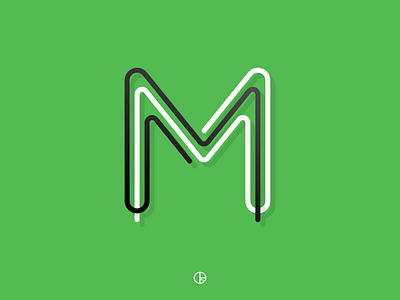... M ... 36daysoftype abstract affinity designer alphabet glyph golden ratio grid illustration letter lines logo love minimal peace shape shapes type typo typography vector