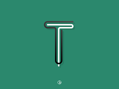 ... T ... 36daysoftype affinity designer alphabet branding design glyph golden ratio illustration letter lines logo minimal type typography vector