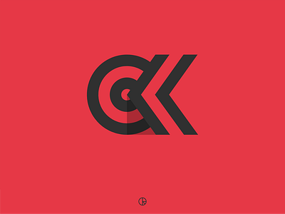 CK Lettermark branding brandmark ck design golden ratio icon letter lettermark lines logo mark minimal monogram type typo vector