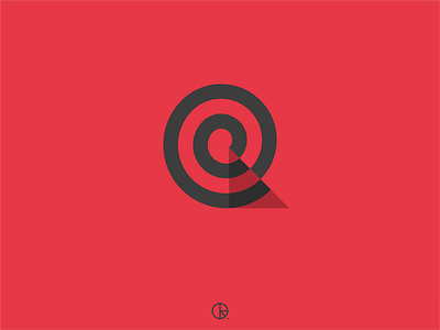 Q? brand branding brandmark design golden ratio icon logo logomark mark minimal symbol