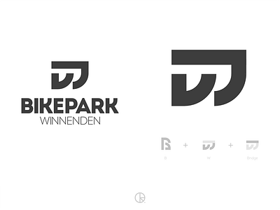 Bikepark Winnenden bikepark bikepark winnenden bmx branding icon logo mark minimal mtb symbol typography winnenden