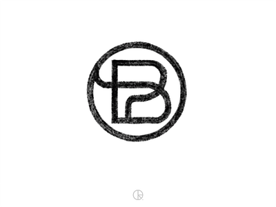 WIP branding golden ratio icon lettermark lines logo mark minimal monogram obp symbol typography