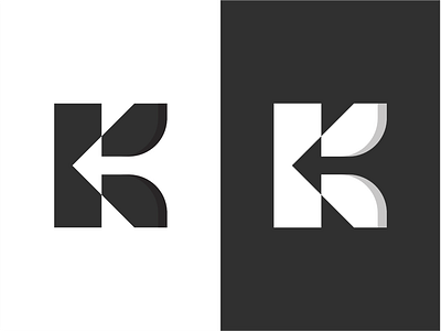 K-Arrow arrow branding golden ratio icon k lettermark logo mark minimal monogram symbol typography