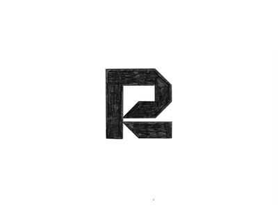 R branding lettermark logo logosketch logotype mark minimal monogram sketch symbol typography