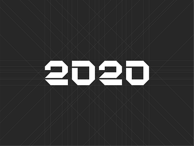 HAPPY NEW YEAR! 2020 happynewyear minimal type typeface typography