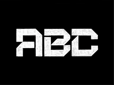 ABC Sketch [RAW font]