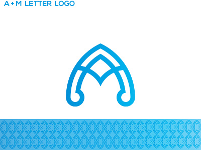A M LETTER LOGO branding businesscard design graphic design illustration logo t shirt