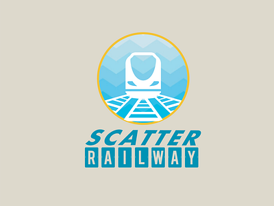 Scatter Railway - Train Logo