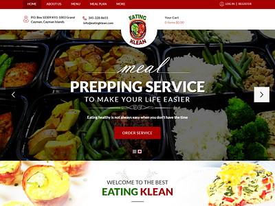 Food delivery web design logo ui ux web design
