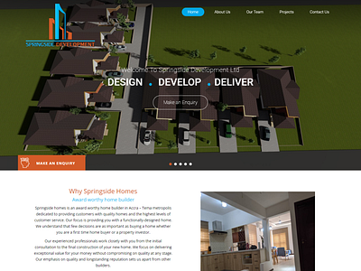 Home Builder Web Design