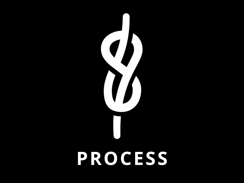 Rope Logo branding gif illustrator photoshop process