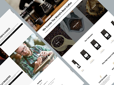 High Impact Coffee Website