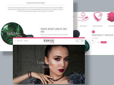 Sunisa Beauty Website