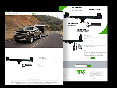 MTX Tow Bar Website