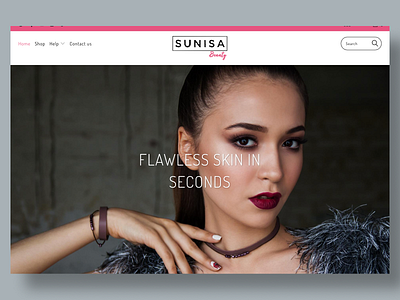 Makeup Website Design