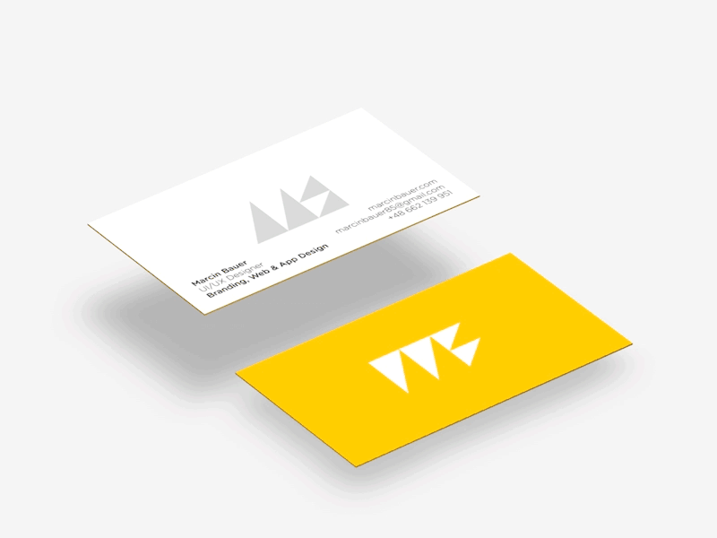 Business Card batman branding business card color psychology color theory yellow