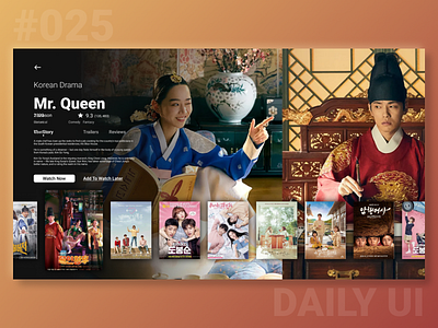 Daily Ui: Day #025 - TV App
