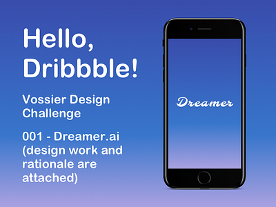 001 - Dreamer.ai ui ux vector design