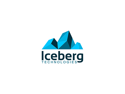 Iceberg logo contest ice iceberg logo marcus mark presentation stationery tiplea vectink vector water