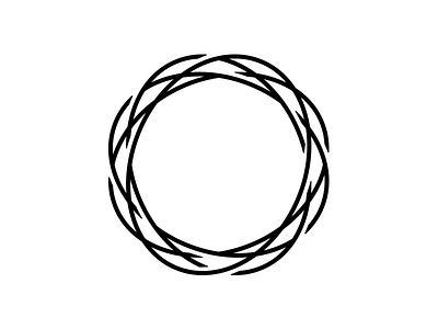 Simple logo circle concentric logo logomark marcus mark simple symbol tiplea