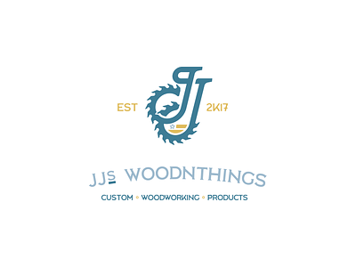 JJ's WoodnThings logo blade custom family heritage saw vintage wood woodworking