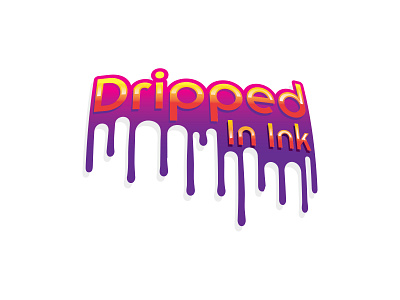 Dripped In Ink graffiti logo logodesign