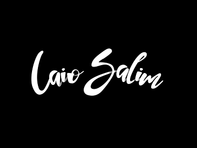 Logo Caio Salim logo personal branding
