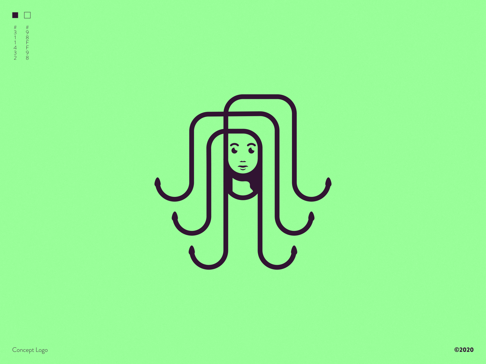 MEDUSA LOGO CONCEPT by Doğuş Kara on Dribbble